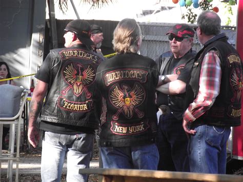 This group members are involved in Gun and drug running. . Warlocks mc allies